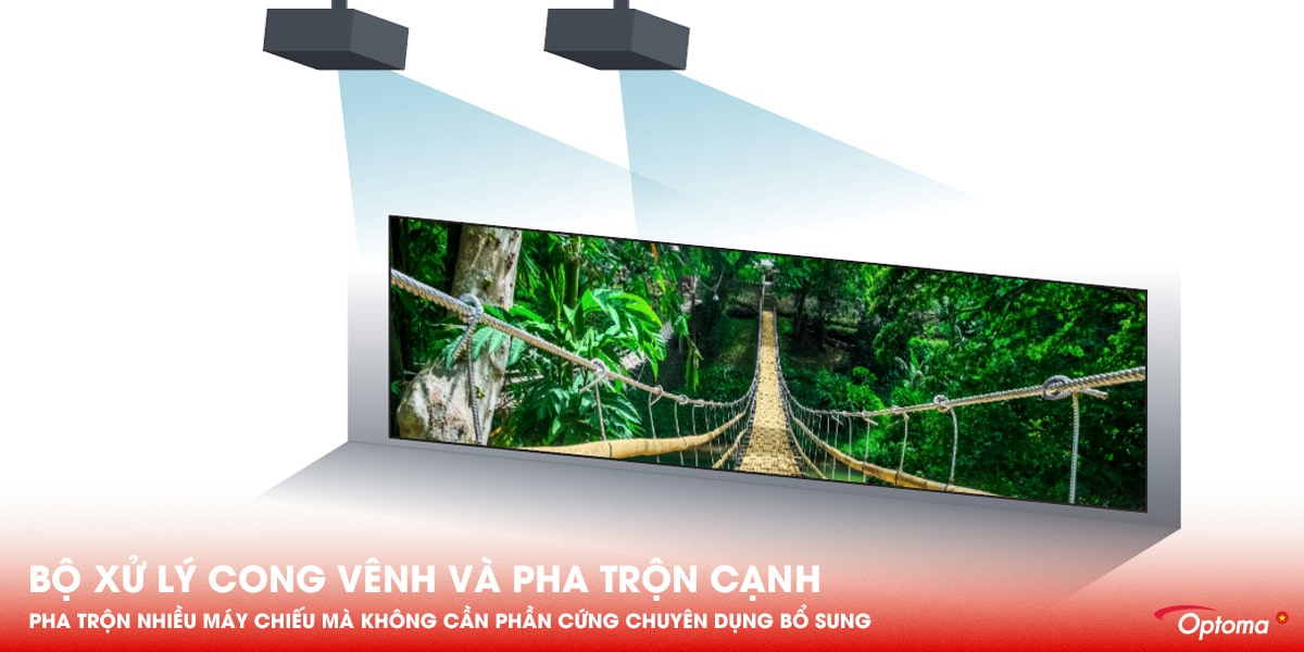 Bộ xử lý cong vênh và pha trộn cạnh tích hợp